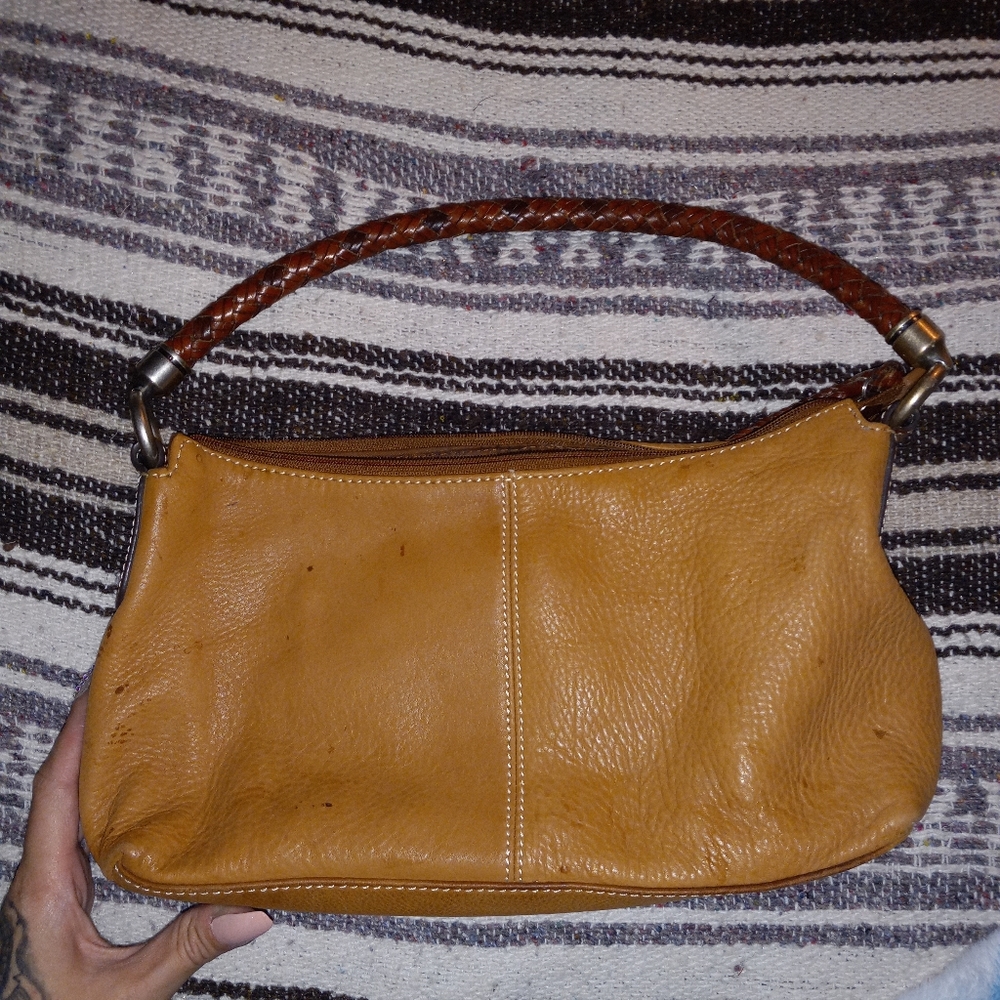 VINTAGE Leather FOSSIL PURSE SN#75082